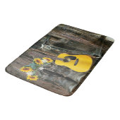 西ホースカウボーイブーツギターサンフラワー バスマット (アングル)