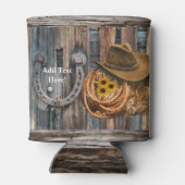 西ホースシューカウボーイハットラッソークーラーボックス 缶クーラー (裏面)