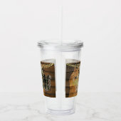 西ホース馬蹄車の車カウボーイブーツ アクリルタンブラー (右)