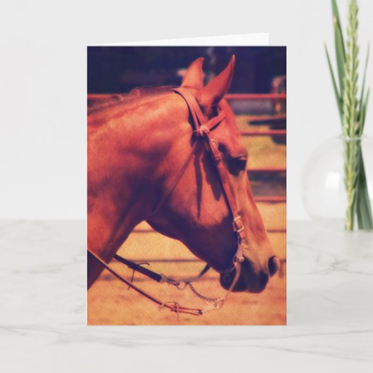 西ホース カード (正面)