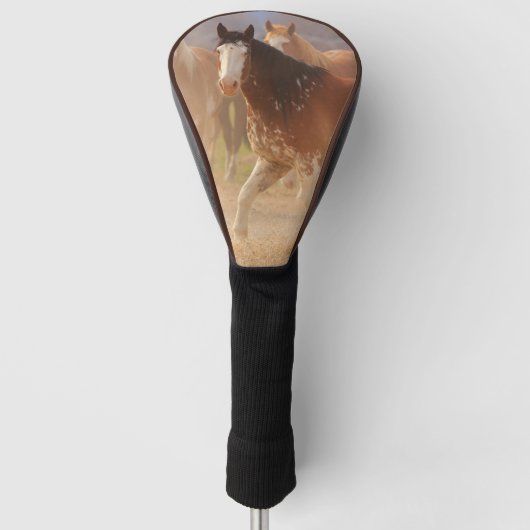 西ホース ゴルフヘッドカバー (正面)