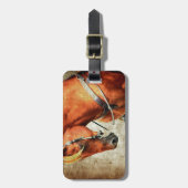 西ホース ラゲッジタグ (正面縦)