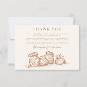 西ボホカクタスデザートランドスケープ結婚ズ サンキューカード (正面)