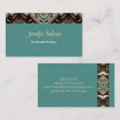 西ボホ模様 名刺 (正面/裏面)