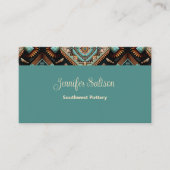 西ボホ模様 名刺 (正面)