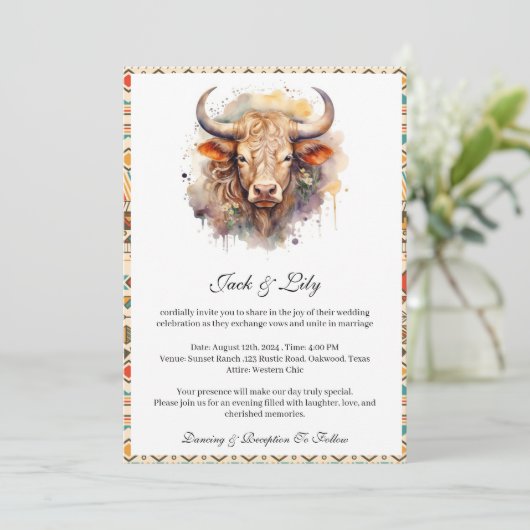 西ボホ結婚派 招待状 (スタンド正面)