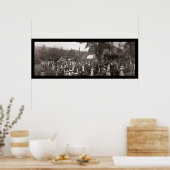 西ポイント100年記念写真1902 ポスター (キッチン)