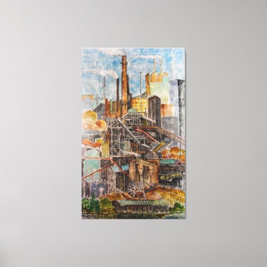 西ポイント、ヴァ。 キャンバスプリント (正面)