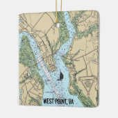 西ポイントVAグラフ セラミックオーナメント (左)