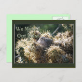 西ポストカードから移動 案内ポストカード (正面/裏面)