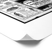 西メリーランド鉄道観光再印刷 ポスター (角)