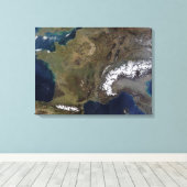 西ヨーロッパ キャンバスプリント (インサイチュ (ウッドフロア))