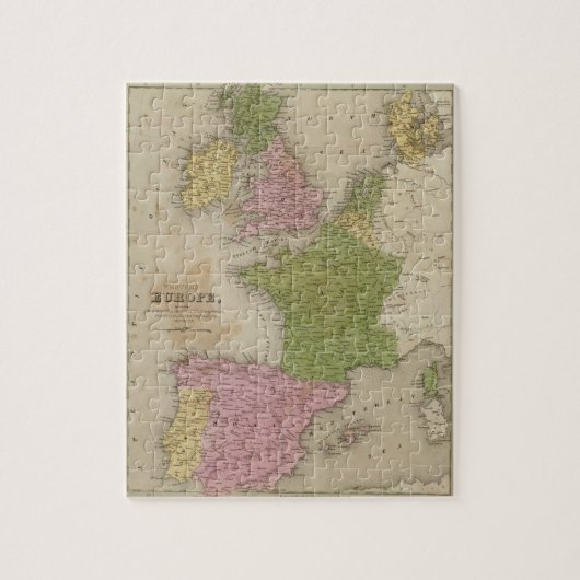 西ヨーロッパ ジグソーパズル (縦)