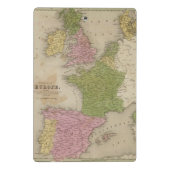 西ヨーロッパ ミニクリップボード (裏面)