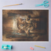 西ライオンのキングスチェアデクページ 薄葉紙 (クラフト)