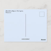 西リージョンカメルーンのバンミレケ村 ポストカード (裏面)