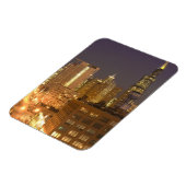 西ループからシカゴ、イリノイ、スカイライン マグネット (左側)