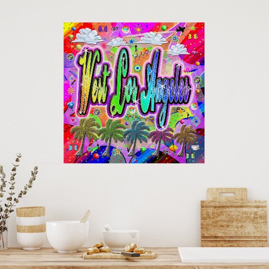 西ロサンゼルスビスタ表現ポスター ポスター (キッチン)