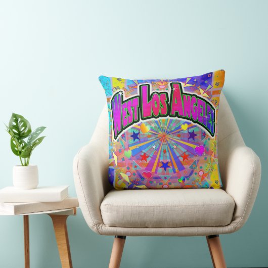西ロサンゼルス宇宙統一枕 クッション (椅子)