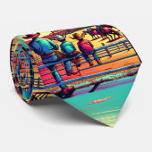 西ロデオのカウボーイズのフェンス ネクタイ (ロール)