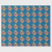 西ロデオカウボーイブルライダー ラッピングペーパー (フラット)