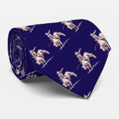 西ロデオカウボーイブル青銅に乗ってブロンズ ネクタイ (ロール)