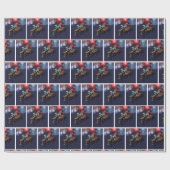 西ロデオカウボーイブロンチライダー花火 ラッピングペーパー (フラット)