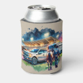 西ロデオカウボーイローパートラックとトレーラー 缶クーラー (缶裏面)