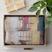 西ロデオカントリーホースライディングアート 薄葉紙 (ギフト)