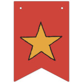 西ロデオテーマパーティー第1回ロデオ誕生日パーティー バンティングフラッグ (第1の旗)