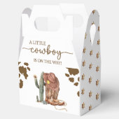 西ロデオ小さなカウボーイ赤ちゃんシャワー フェイバーボックス (オープン)