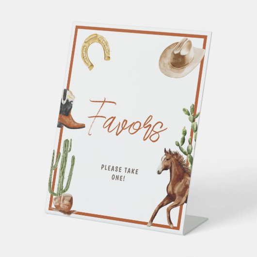 西ロデオ少年シャワーの好意 台座サイン (正面)