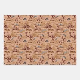 西ロデオ・カウボーイコワンド6シューター ラッピングペーパーシート