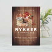 西ロデ素朴オ·カウボーイ誕生パーティー 招待状 (スタンド正面)