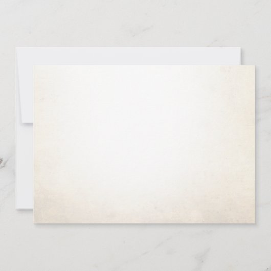 西ヴィンテージ砂漠の赤ちゃんシャワー写真 招待状 (裏面)