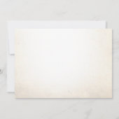 西ヴィンテージ砂漠カウボーイ1stバースデーフォト 招待状 (裏面)