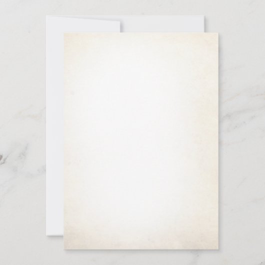 西ヴィンテージ砂漠カウボーイ2nd誕生日 招待状 (裏面)