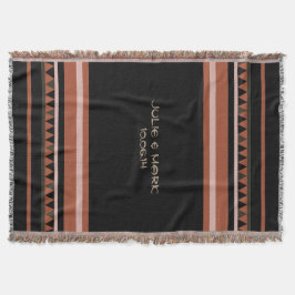 西三角形パターン スローブランケット