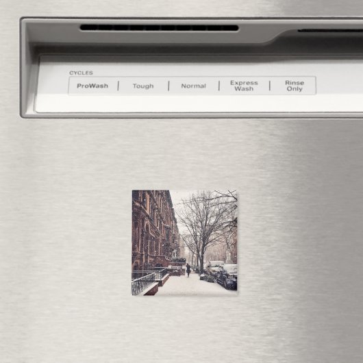 西側の冬 マグネット (インサイチュ (食洗機))