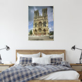 西側の正面の表示 キャンバスプリント (インサイチュ (寝室))