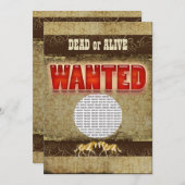 西側の求人牧場PHOTOインサート 招待状 (正面/裏面)