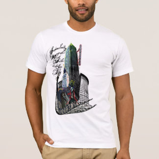 西側は私をですはえ考えます Tシャツ