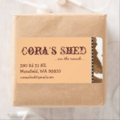 西側出荷ラベル ラベル (インサイチュ)