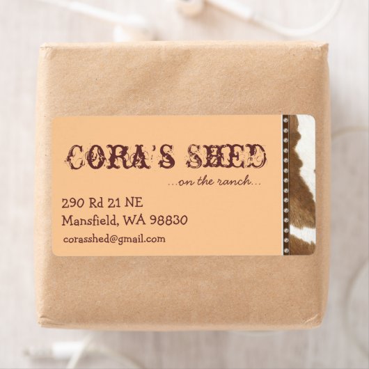 西側出荷ラベル ラベル (インサイチュ)