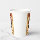 西側指名手配のポスター 紙コップ (右)