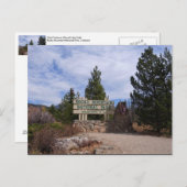 西入り口ロッキーマウンテン国立公園 ポストカード (正面/裏面)