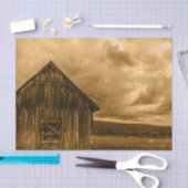 西初期のカントリーファームハウス 薄葉紙 (クラフト)