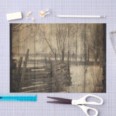 西初期の国旧木柵ファーム 薄葉紙 (クラフト)