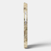 西半球の回状の地図 Case-Mate iPhoneケース (裏面 / 左)