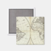 西半球または新世界 マグネット (正面/裏面)